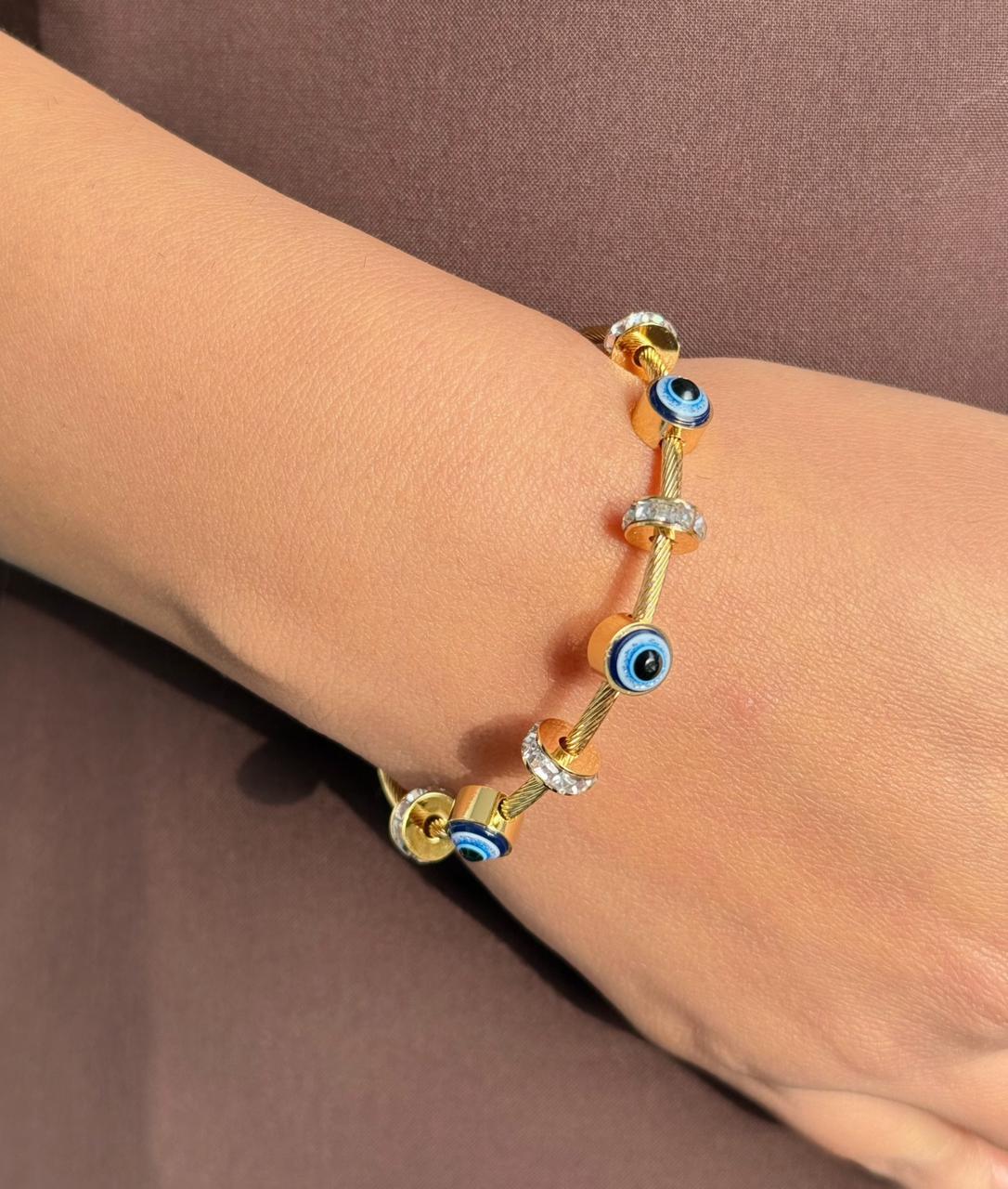 Evil Eye Charm Bracelet