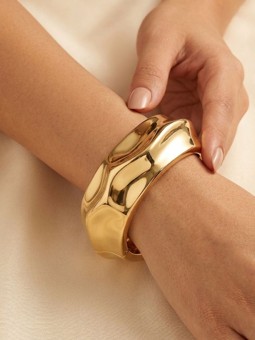 Oro Bangle| Anti-Tarnish Stainless Steel