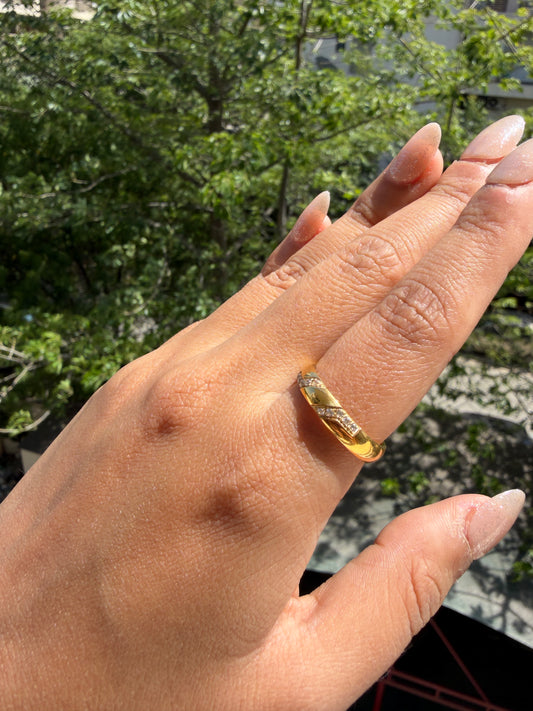 Molten Twist Ring