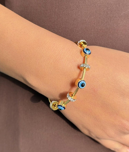 Evil Eye Charm Bracelet