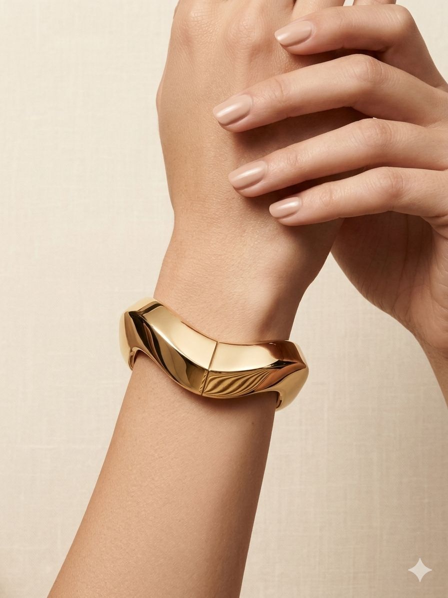 Molten Gold Cuff