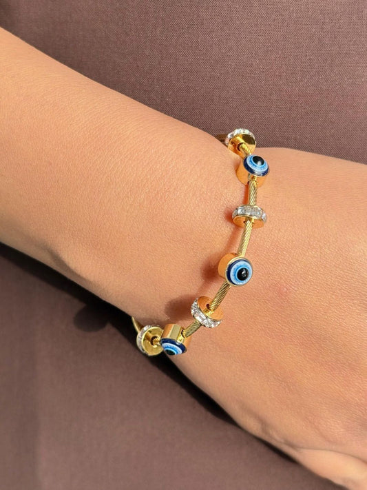 Evil Eye Charm Bracelet